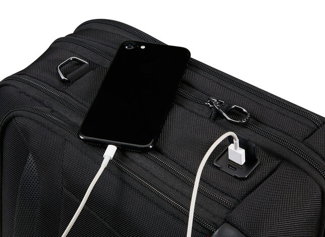 Two integrated USB ports