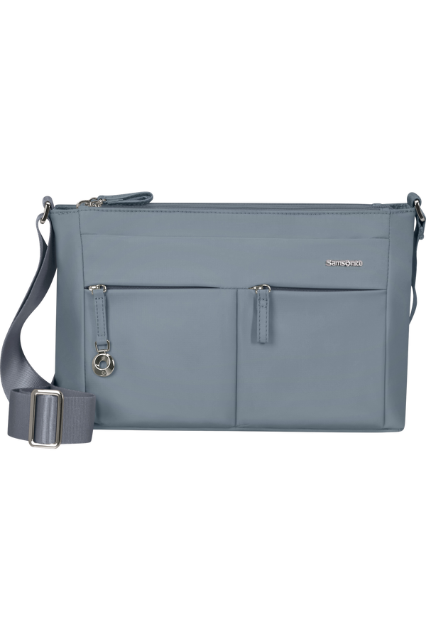 Samsonite Move 5.0 Horiz. Shoulder Bag + Flap  Dusty Blue